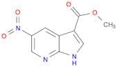 Methyl 5-nitro-7-azaindole-3-carboxylate