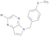 2-Bromo-5-(4-methoxybenzyl)-5H-pyrrolo[2,3-b]pyrazine