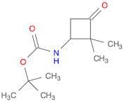 tert-Butyl (2,2-dimethyl-3-oxocyclobutyl)carbamate