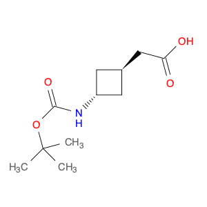 2-((1R,3R)-3-((tert-Butoxycarbonyl)amino)cyclobutyl)acetic acid