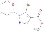 Methyl 5-bromo-1-(tetrahydropyran-2-yl)-1h-pyrazole-4-carboxylate
