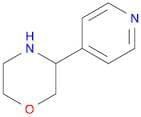 Morpholine, 3-(4-pyridinyl)-