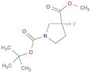 Methyl (R)-1-Boc-3-fluoropyrrolidine-3-carboxylate