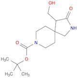 tert-Butyl 4-(hydroxymethyl)-3-oxo-2,8-diazaspiro[4.5]decane-8-carboxylate