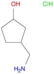 3-(Aminomethyl)cyclopentanol hydrochloride