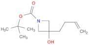 tert-Butyl 3-(but-3-en-1-yl)-3-hydroxyazetidine-1-carboxylate