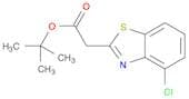 tert-Butyl 2-(4-chlorobenzo[d]thiazol-2-yl)acetate