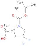 1-(tert-Butoxycarbonyl)-4,4-difluoro-2-methylpyrrolidine-2-carboxylic acid
