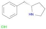Pyrrolidine, 2-(phenylmethyl)-, hydrochloride, (R)-