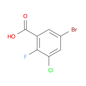 5-Bromo-3-chloro-2-fluorobenzoic acid
