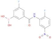 3-Fluoro-5-(2-fluoro-5-nitrophenylcarbamoyl)benzeneboronic acid