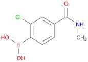 B-[2-Chloro-4-[(methylamino)carbonyl]phenyl]boronic acid
