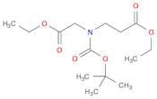 b-Alanine, N-[(1,1-dimethylethoxy)carbonyl]-N-(2-ethoxy-2-oxoethyl)-,ethyl ester