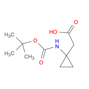 2-(1-{[(tert-Butoxy)carbonyl]amino}cyclopropyl)aceticacid