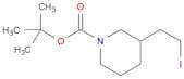 1-Piperidinecarboxylic acid, 3-(2-iodoethyl)-, 1,1-dimethylethyl ester