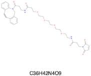 Dibenzoazacyclooctyne-tetra(ethylene glycol)-maleimide