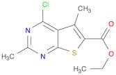 ethyl 4-chloro-2,5-dimethylthieno[2,3-d]pyrimidine-6-carboxylate