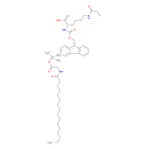 Fmoc-l-lys(palm-l-glu-otbu)-oh