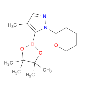 4-Methyl-1-(tetrahydro-2h-pyran-2-yl)-1h-pyrazole-5-boronic acid pinacol ester