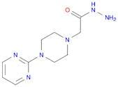 2-[4-(2-Pyrimidyl)-1-piperazinyl]acetohydrazide