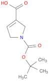 1-[(tert-butoxy)carbonyl]-2,5-dihydropyrrole-3-carboxylic acid