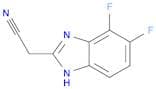2-(Cyanomethyl)-4,5-difluorobenzimidazole