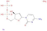 Cytidine5'-(trihydrogen diphosphate), 2'-deoxy-, trisodium salt, hydrate (9CI)