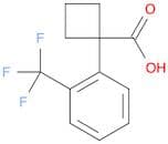 1-(2-(Trifluoromethyl)phenyl)cyclobutanecarboxylic acid
