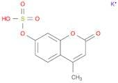 2H-1-BENZOPYRAN-2-ONE,4-METHYL-7-(SULFOOXY)-, POTASSIUM SALT