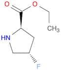 ethyl (2R,4S)-4-fluoropyrrolidine-2-carboxylate