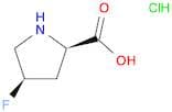 (2R,4R)-4-Fluoropyrrolidine-2-carboxylic acid hydrochloride