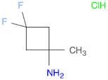 3,3-Difluoro-1-methylcyclobutanamine hydrochloride