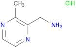 (3-methylpyrazin-2-yl)methanamine hydrochloride