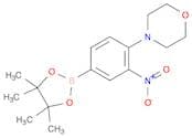 4-[2-Nitro-4-(tetramethyl-1,3,2-dioxaborolan-2-yl)phenyl]morpholine