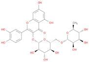 4H-1-Benzopyran-4-one,3-[[6-O-(6-deoxy-a-L-mannopyranosyl)-b-D-glucopyranosyl]oxy]-2-(3,4-dihydrox…