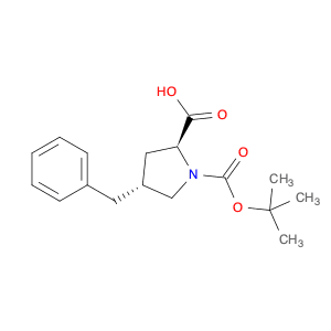 1,2-Pyrrolidinedicarboxylic acid, 4-(phenylmethyl)-, 1-(1,1-dimethylethyl)ester, (2S,4R)-