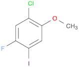 Benzene, 1-chloro-5-fluoro-4-iodo-2-methoxy-