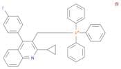 Phosphonium, [[2-cyclopropyl-4-(4-fluorophenyl)-3-quinolinyl]methyl]triphenyl-, bromide (1:1)
