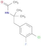 N-(1-(4-chloro-3-fluorophenyl)-2-methylpropan-2-yl)acetamide