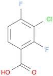 Benzoic acid, 3-chloro-2,4-difluoro-