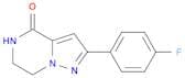 2-(4-fluorophenyl)-6,7-dihydropyrazolo[1,5-a]pyrazin-4(5H)-one