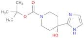 tert-Butyl 4-hydroxy-4-(1H-imidazol-2-yl)piperidine-1-carboxylate