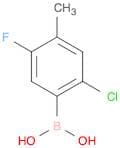 2-Chloro-5-fluoro-4-methylphenylboronic acid
