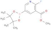 Methyl 2-fluoro-5-(tetramethyl-1,3,2-dioxaborolan-2-yl)pyridine-3-carboxylate