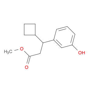 Methyl3-Cyclobutyl-3-(3-hydroxyphenyl)propanoate
