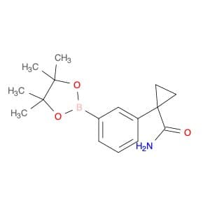 1-[3-(TEtramethyl-1,3,2-dioxaborolan-2-yl)phenyl]cyclopropane-1-carboxamide