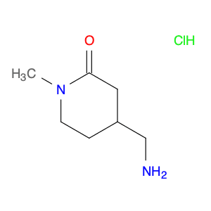 4-(Aminomethyl)-1-methyl-piperidin-2-one hydrochloride