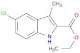 1H-Indole-2-carboxylic acid, 5-chloro-3-methyl-, ethyl ester