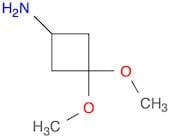 3,3-Dimethoxycyclobutan-1-amine
