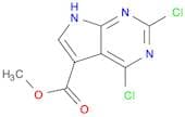 Methyl 2,4-Dichloro-7H-Pyrrolo[2,3-D]Pyrimidine-5-Carboxylate
